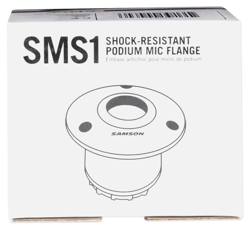 Samson SMS1 Podium Microphone Base Shock/Flange Mount For CM15P+CM20P Mics - Image 5